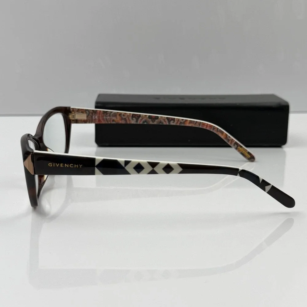 Givenchy Sunglasses Womens Brown Tortoise Cat Eye Frame Made Italy VGV 869 09XK